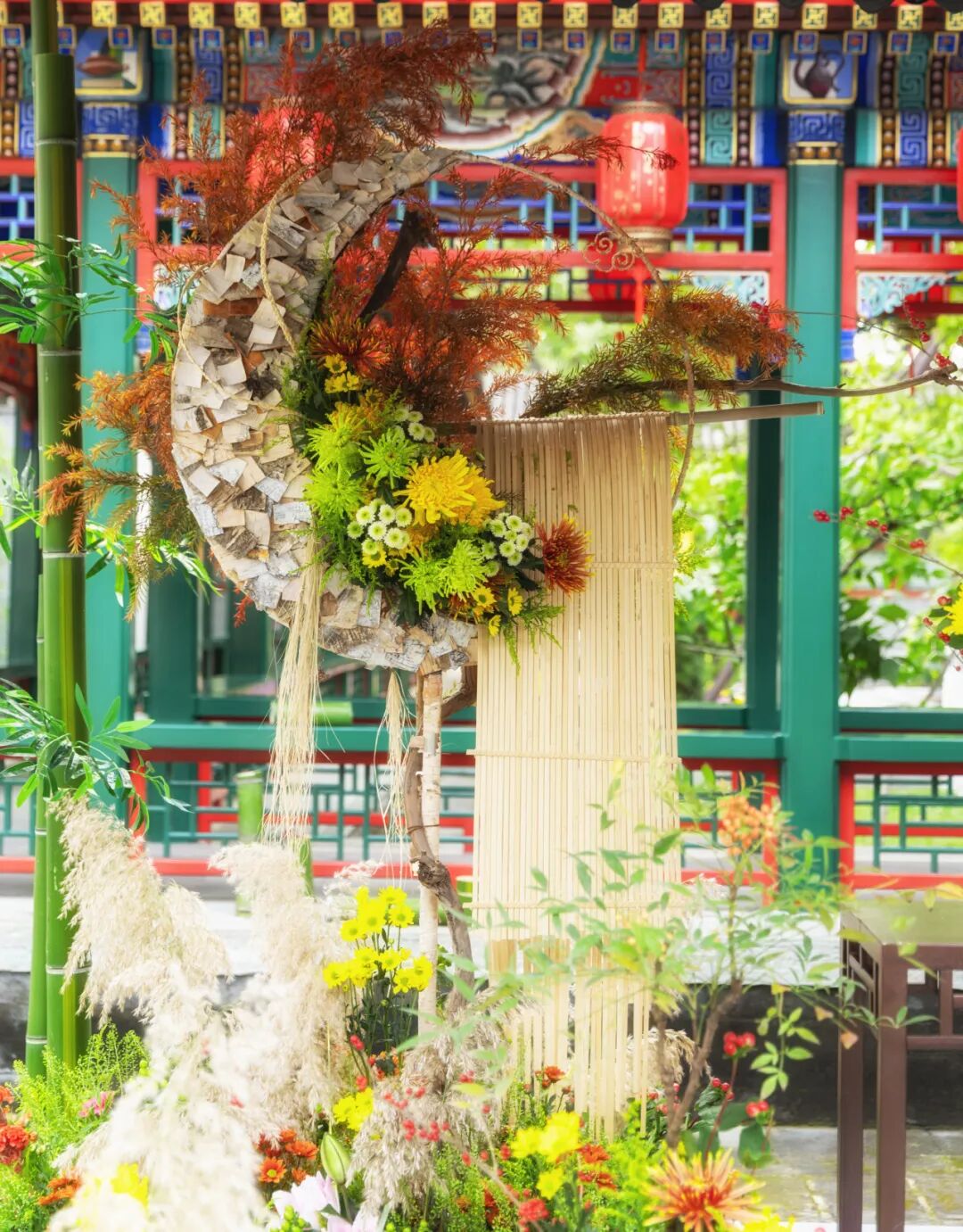 菊展主题造型照片 菊展主题造型照片