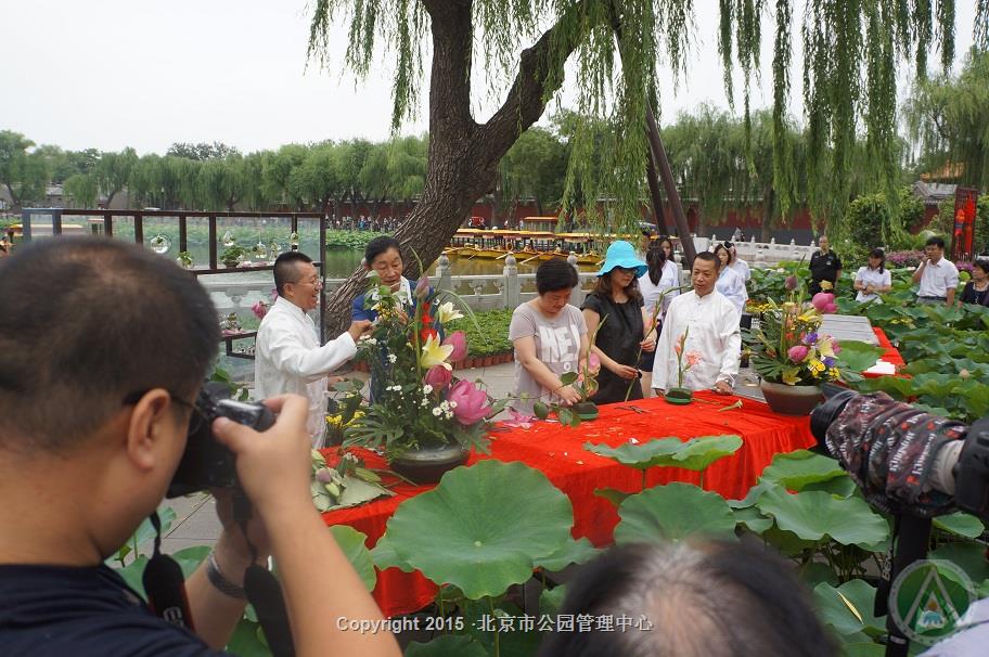 北海公园第二十届荷花文化节展