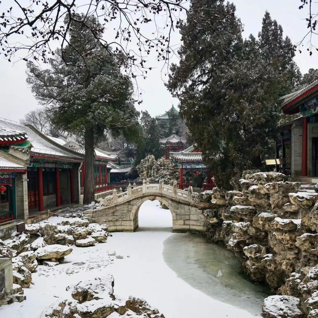 大雪节气 | 市属公园往年雪景合集