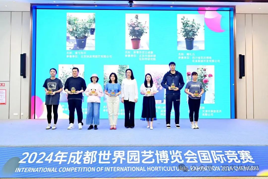 获奖人员合影