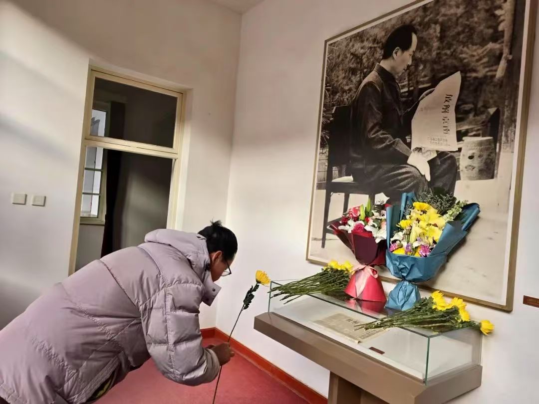 敬献花束