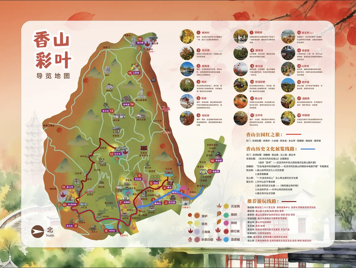 红叶科普牌示照片.png