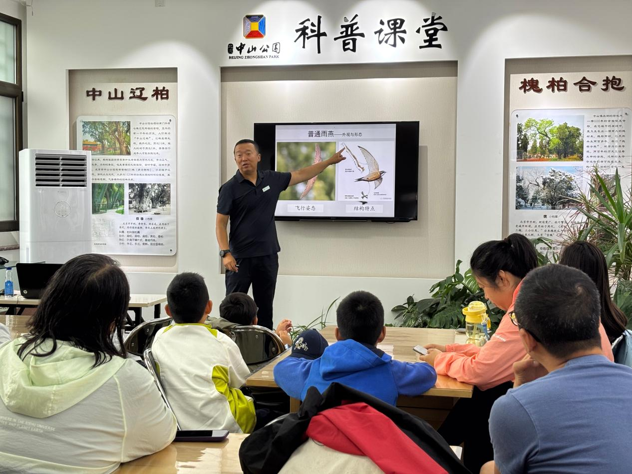 “夏日观鸟系列——普通雨燕的观察”科普活动