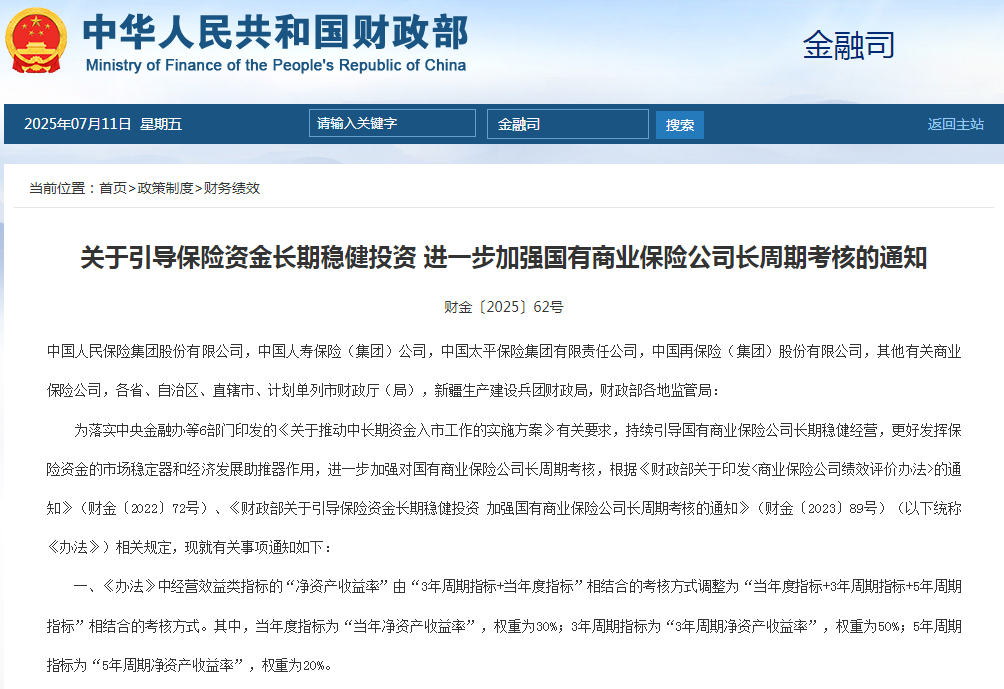 新华鲜报丨考核“指挥棒”升级！保险“长钱”入市更顺畅